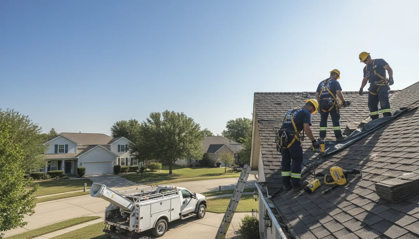 Emergency Roof Repair in Enid, MS near me